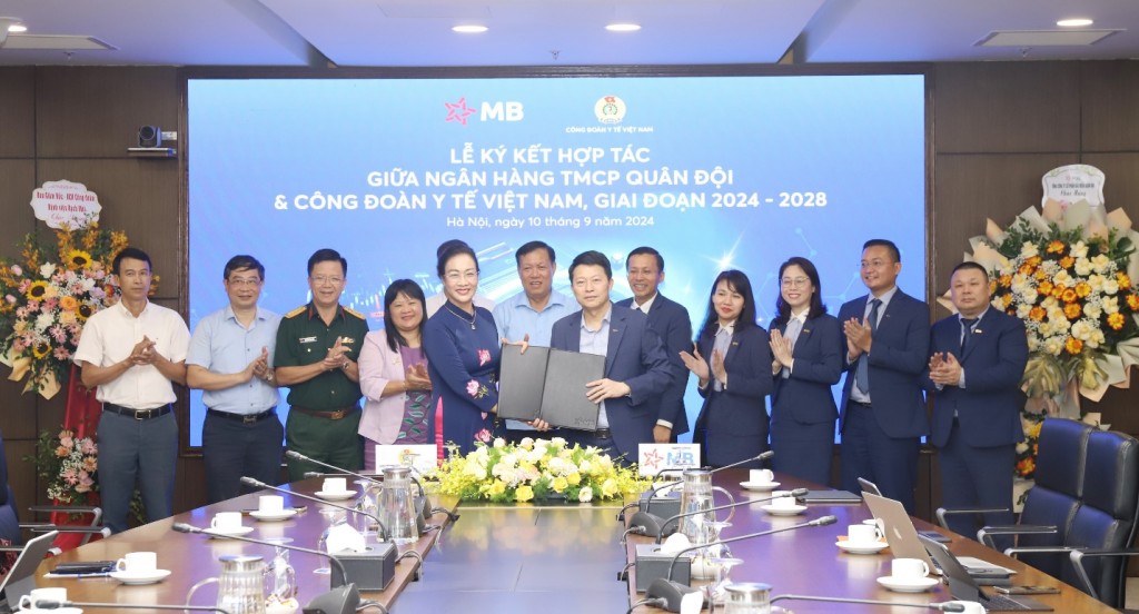 MB hợp tác với Công đoàn Y tế Việt Nam
