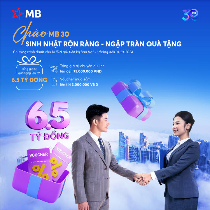 MB tri ân doanh nghiệp Việt Nam