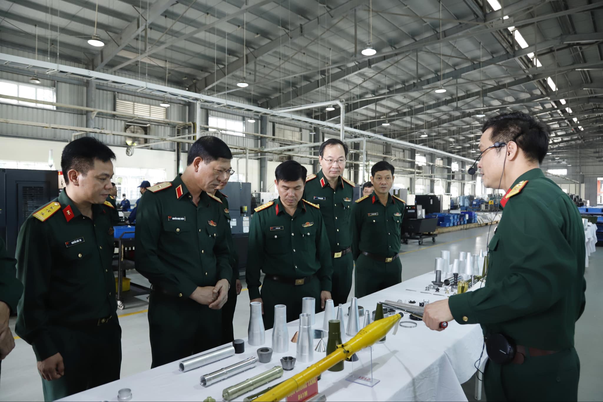 Khối thi đua số 1, Bộ Quốc phòng: Kiểm tra công tác thi đua, khen thưởng và phong trào thi đua Quyết thắng tại Tổng cục Công nghiệp quốc phòng