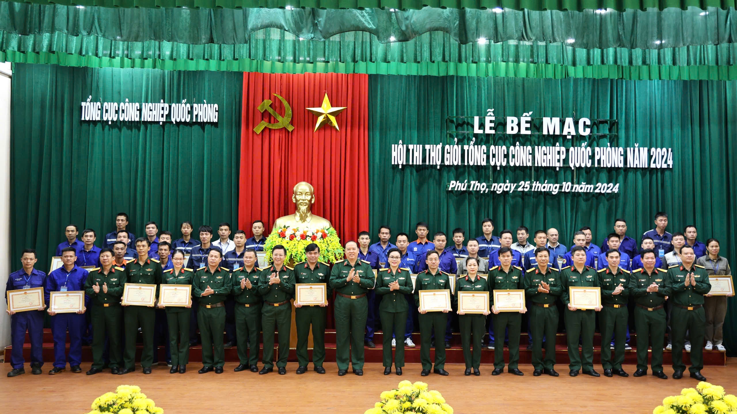 Bế mạc Hội thi thợ giỏi năm 2024
