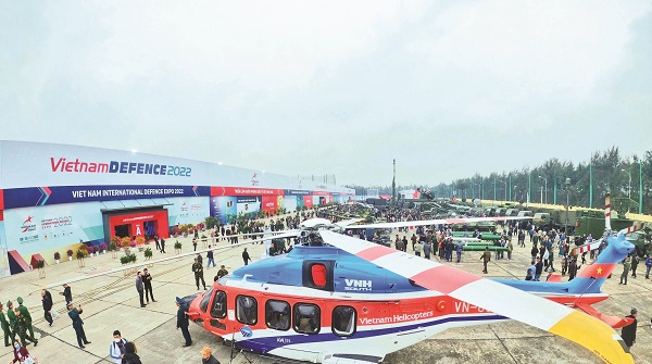 Triển lãm Quốc phòng quốc tế Việt Nam 2024: Trưng bày thành tựu xây dựng lực lượng vũ trang nhân dân, nền quốc phòng toàn dân