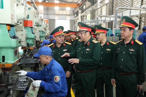 Nhà máy Z183 cần tiếp tục nâng cao năng lực sản xuất, sửa chữa sản phẩm quốc phòng
