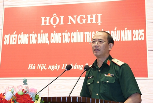 Tổng cục Công nghiệp Quốc phòng sơ kết công tác Đảng, công tác chính trị 6 tháng đầu năm 2025