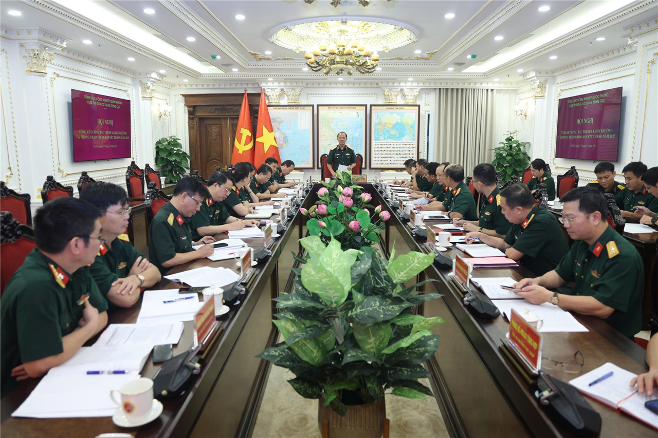 Các cơ quan Tổng cục Công nghiệp quốc phòng hoàn thành tốt nhiệm vụ chính trị trọng tâm