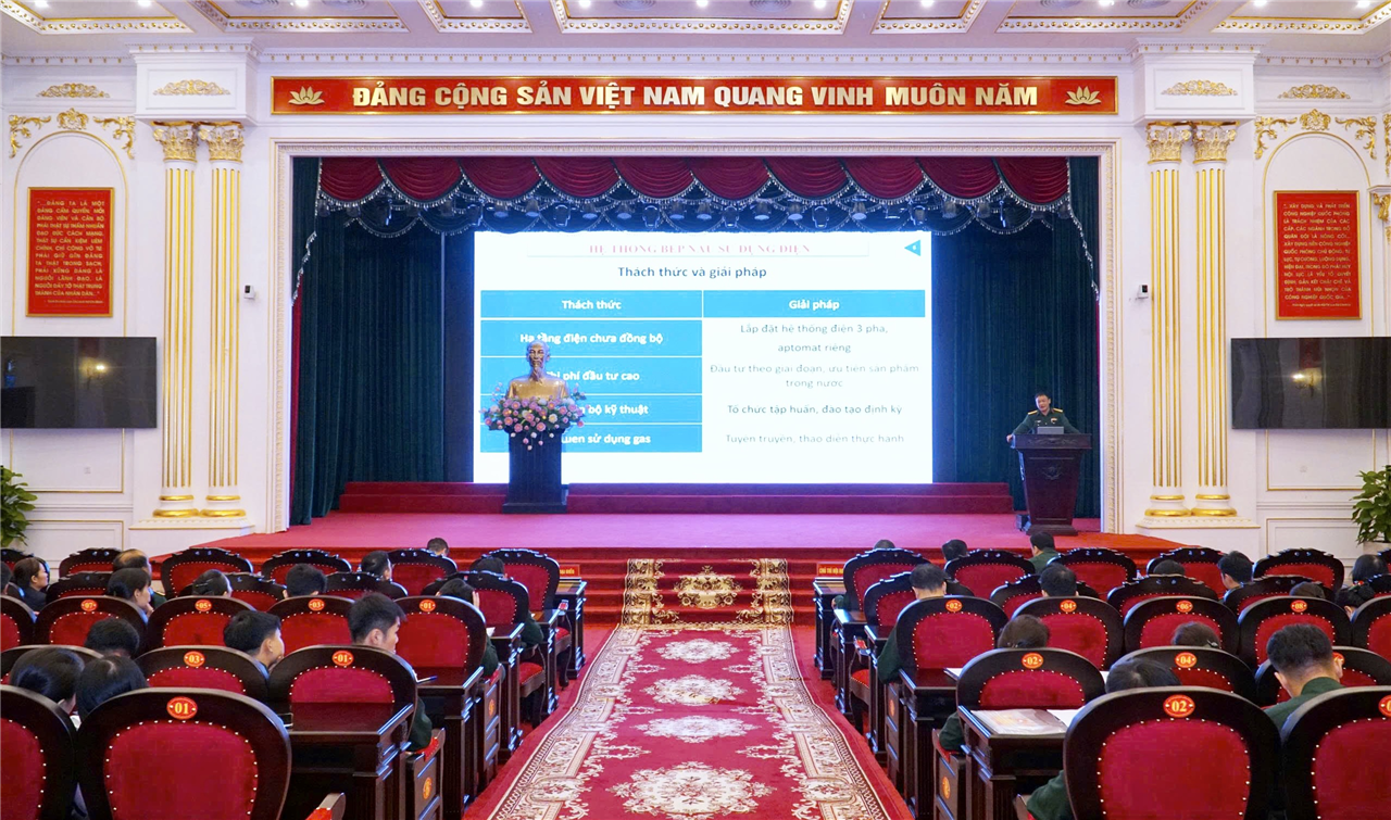 Tập huấn công tác bảo đảm quân nhu năm 2025